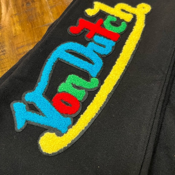 Von Dutch Black Polka Dot Jogger - Picture 6 of 8